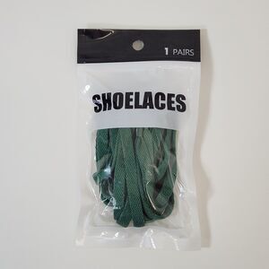 55" Inch DARK GREEN FLAT REPLACEMENT SHOELACES FOR NIKE JORDAN SHOELACE 140cm